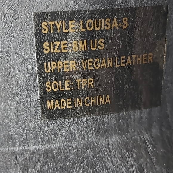 CHARLES ALBERT Platform Lug Combat Louisa Boot Size 8 New - Picture 10 of 12